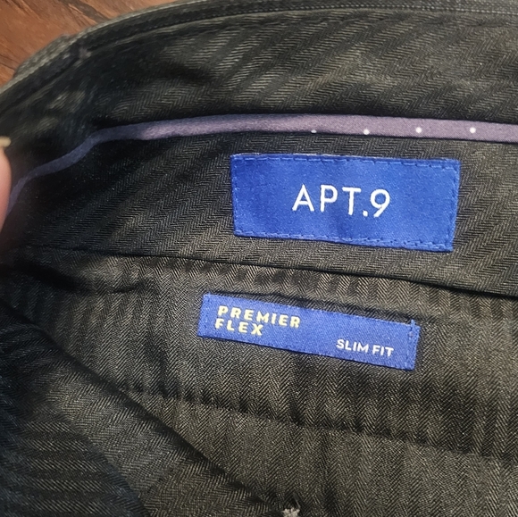 APT.9 men's grey suit. Pants size 32/30.Jacket 40S.EXCELLENT CONDITION! - Picture 9 of 9